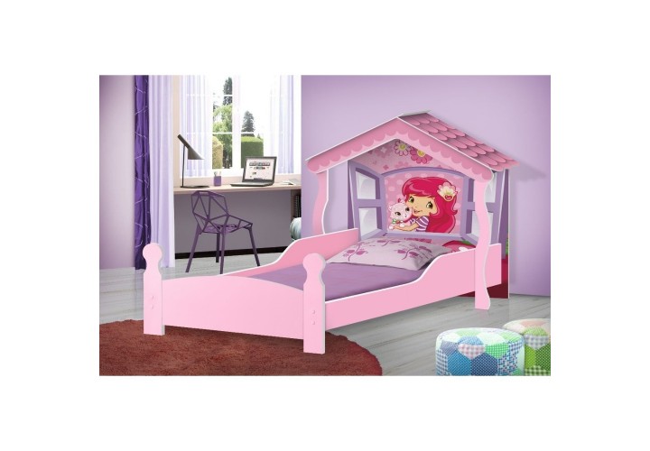 Mini Cama Casa Moranguinho Sem Colchão